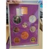 Image 2 : 1970 Coinage of Great Britain & Northern Ireland. 9-coin set includes all pre-Decimal coins up to th