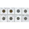 Image 1 : Lot of 8 Canadian Nickel Errors & Varieties. Includes Die Cracks, Plating Error, Scarce 6 Over 6, He