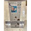 Image 2 : Paper Weights: 1971 Canadian Dollar British Columbia, First Edition National Post October 27, 1998