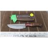 Image 1 : Damascus Steel Knife W/ Sheath