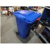 Image 1 : Blue Garbage Can