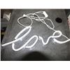 Image 1 : Pink Neon Love Sign