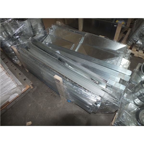 Assorted Pallet Of Ducting & Slip Cleat