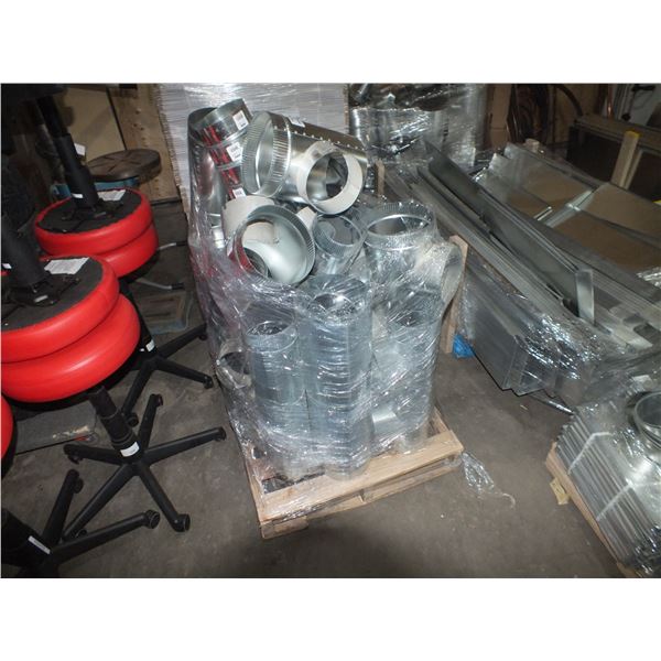 Assorted Pallet Of Ducting T's