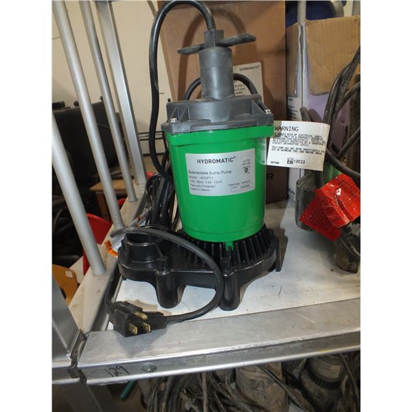 Hydromatic Sump Pump