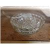 Image 1 : glass punch bowl w/ cups & ladle