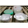 Image 2 : Tupperware and Pyrex containers