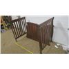 Image 3 : Solid Wood Crib + Matress