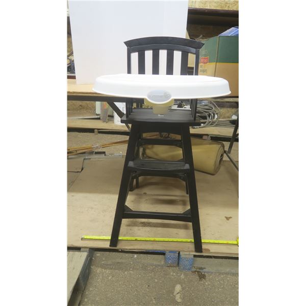 Solid Wood High Chair