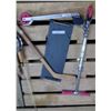 Image 2 : Scooter, hockey stick (kids), saw, tray, steel line fishing rod