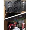 Image 4 : Assorted kitchenware, rechargeable cooler anmd pictures/frames