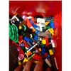 Image 5 : assorted kids items including lego, bike helmet, sword toys and booster seat