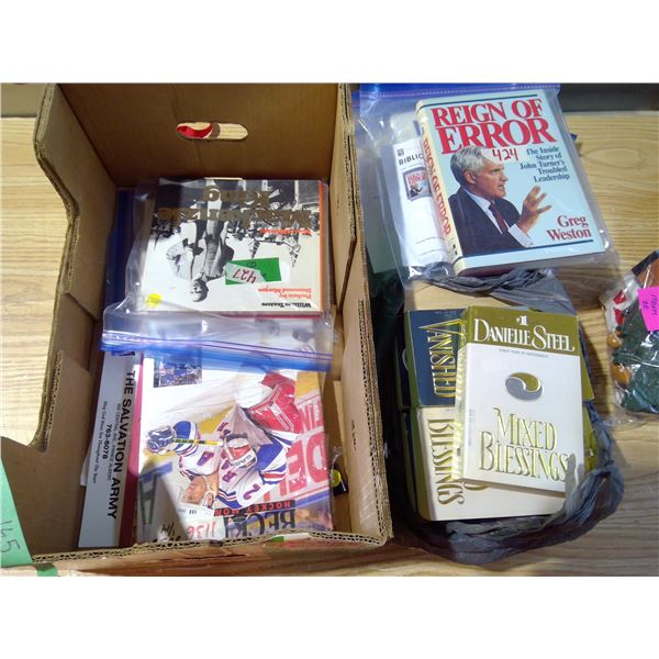 Lot os assorted books and magazines