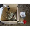 Image 2 : box w/ wine making supplies