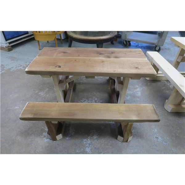 Kids Picnic Table - 36"W x 36"D x 19"H