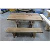 Image 1 : Kids Picnic Table - 36"W x 36"D x 19"H