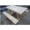 Image 2 : Kids Picnic Table - 36"W x 36"D x 19"H