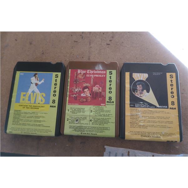 3 Elvis 8 Tracks