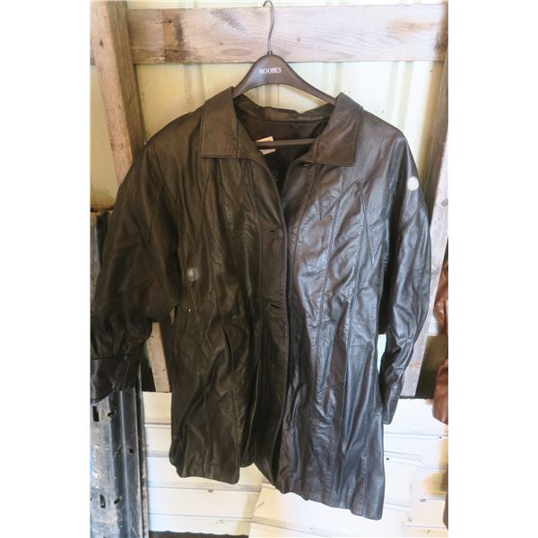 dimitri large leather jacket