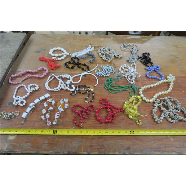 lot of costume jewelry