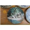 Image 2 : 5 Decorative Plates - Eagles and White Tigers