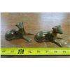 Image 1 : 2 Brass Deer Statues