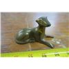 Image 5 : 2 Brass Deer Statues