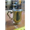 Image 7 : 2 Metal Wine Glasses and 3 Metal Beer Mugs