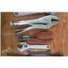 Image 3 : Lot of Wrenches, Pliers, Vice Grips, Etc.