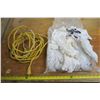 Image 1 : Extension cord and Bag of Rags