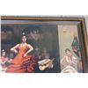 Image 2 : Flamenco Dancing Print in Frame - 34"x20.5"