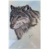 Image 2 : Wolf Picture in Frame - 22"x28"