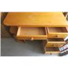 Image 3 : Wooden Desk - 42"W x 18.25"D x 30"H