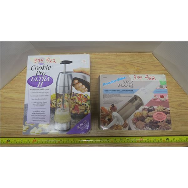 Cookie Pro Ultra II and Super Shooter Icing Gun