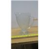 Image 1 : Iris and Herringbone Depression Glass Pitcher