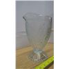 Image 2 : Iris and Herringbone Depression Glass Pitcher