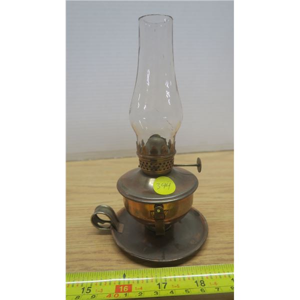 Small Copper Oil Lamp