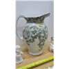 Image 3 : Ceramic Pitcher (Some Damage) and Other Decorative Ceramics