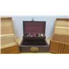 Image 8 : 2 Wooden Decorative Boxes and 1 Jewelry Box