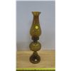 Image 1 : Amber Colored Oil Lamp