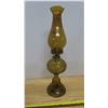 Image 2 : Amber Colored Oil Lamp