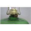 Image 3 : Red White And Green Coal Oil Lamp
