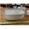 Image 2 : 3 Corningware Cassarole Dishes 2 With lids