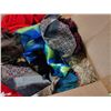 Image 3 : 3 Boxes of Scarves and Towels