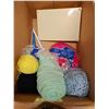 Image 3 : Box of Yarn and Box of Stationary