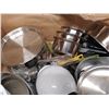 Image 2 : Large box of Pots and Pans