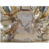 Image 2 : Serving Tray W/ Cream and Sugar Coffee/Tea Pots EP Brass