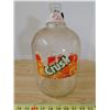Image 1 : Antique 1 Gallon Orange Crush Glass Jug w/ Cap