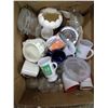 Image 2 : Box of assorted glasses and dishware