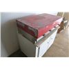 Image 7 : Large Gas Griddle on Rolling Cabinet - Griddle 36"W x 20.5"D x 10.5"H, Cabinet 38"W x 22.5"D x 27"H